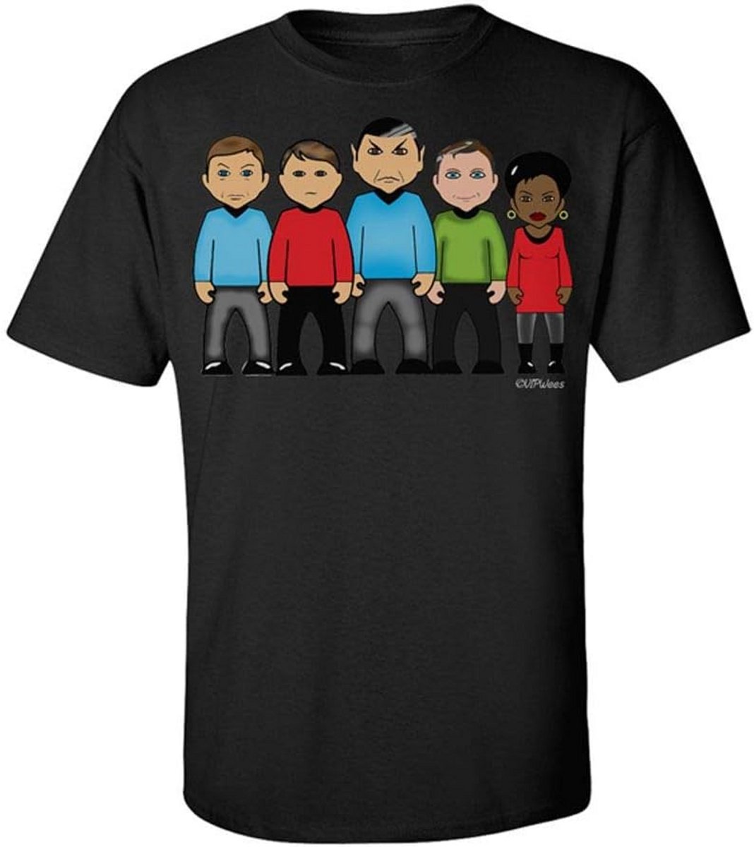 Heren T-Shirt met Originele Karikatuur Print, Gemaakt van Biologisch Katoen