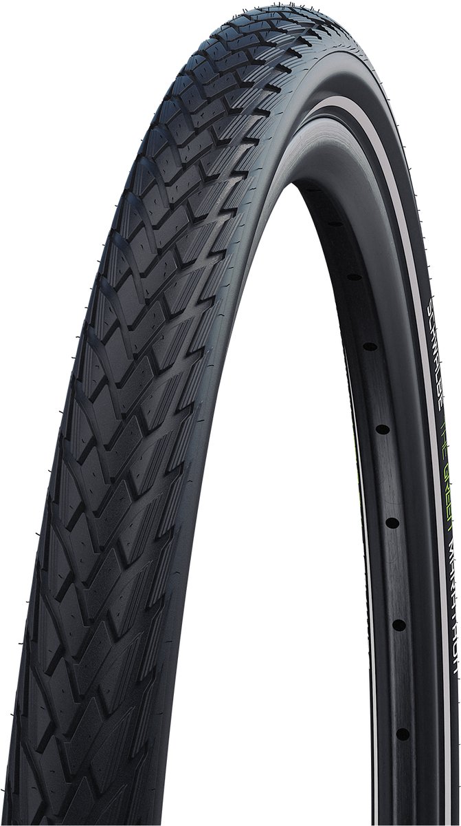 Band Schwalbe Green Marathon GreenGuard 28 x 1,00" / 25-622mm - Zwart met reflectie — afbeelding 3