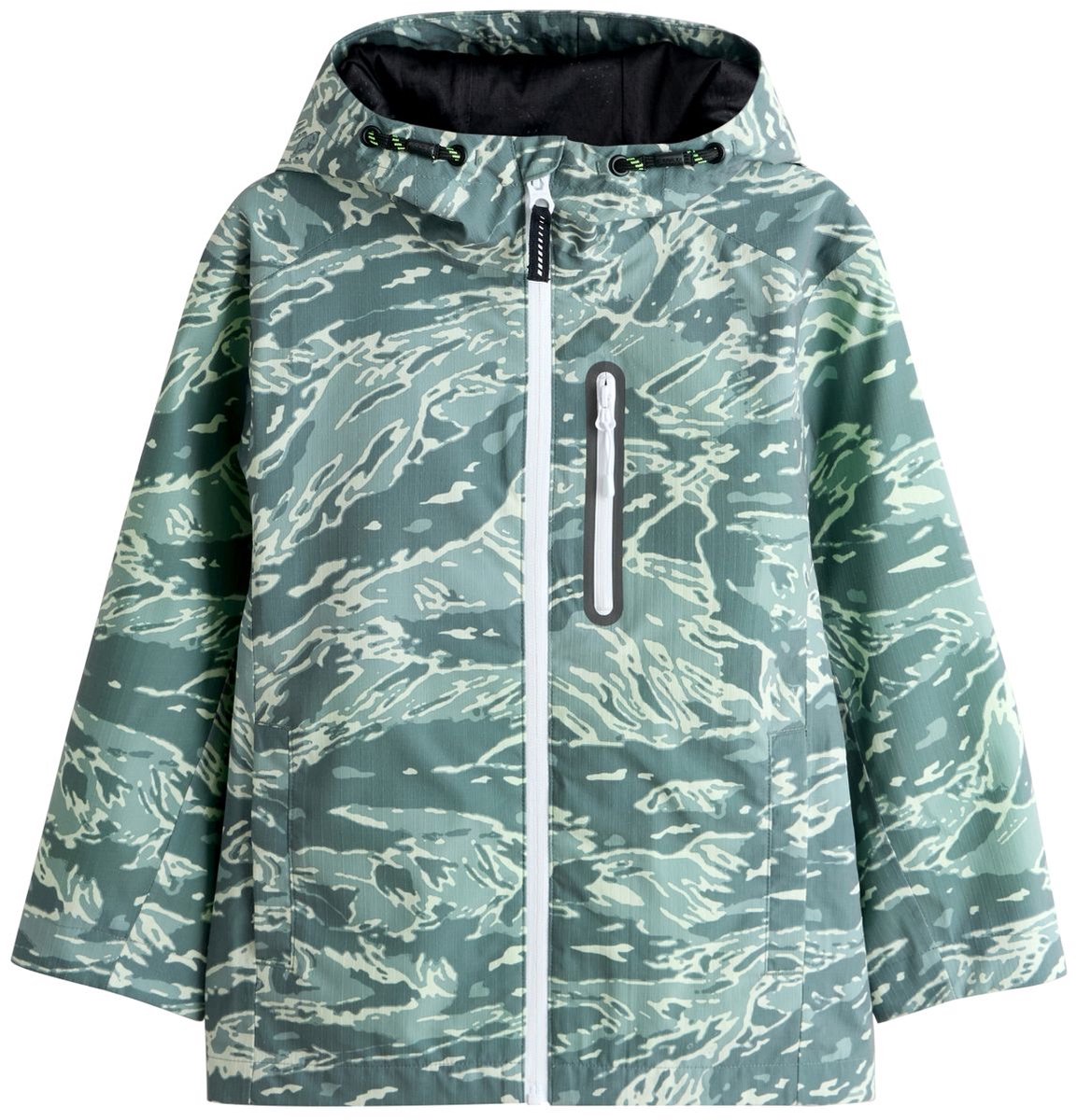 Next - Jongens - Waterdichte anorak - Groen