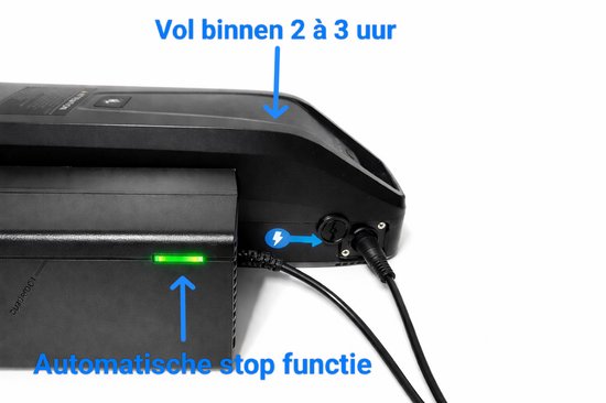 Ultra Snelle Fatbike Lader 48V 54.6V 5A GX16 - Snellader - Geschikt voor OUXI V8 V20 V30 S20 GT2000 Crossboss QMwheel van Merkloos — afbeelding 4