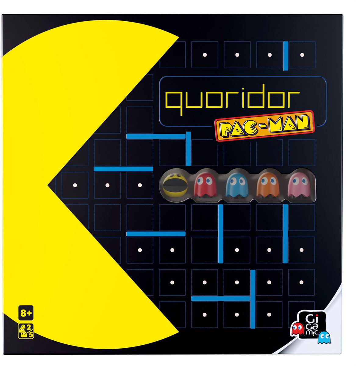 Gigamic - Quoridor Pacman - Bordspel voor volwassenen en kinderen - gelimiteerde editie van Quoridor - NL GB FR DE ES IT — cadeau in Spellen & Speelgoed - foto 5