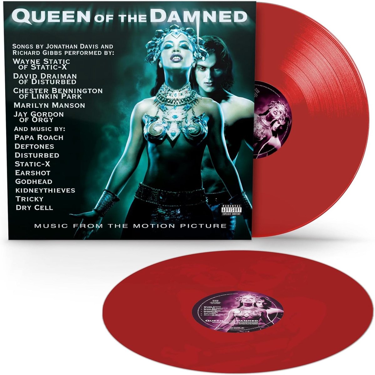 Soundtrack Vinyl - Filmmuziek Album - Muziek Luisteren - Originele Rock Nummers - 2 LP - Rood