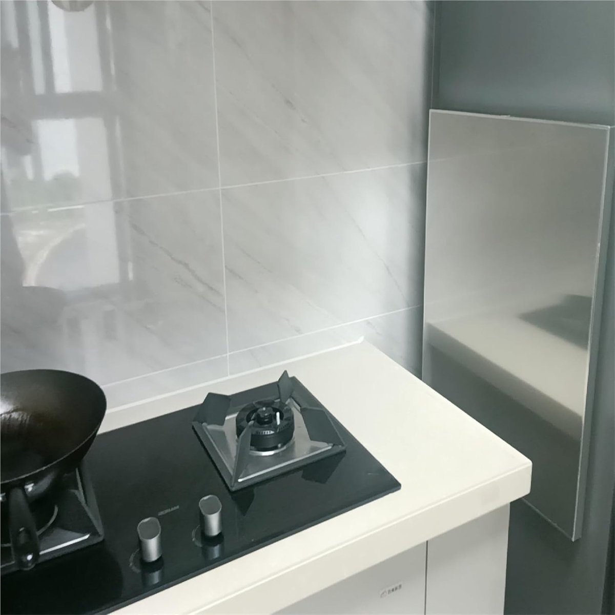 Hittebescherming Paneel - Isolatie Board - Keuken Apparatuur - Roestvrij Staal - 40x30cm
