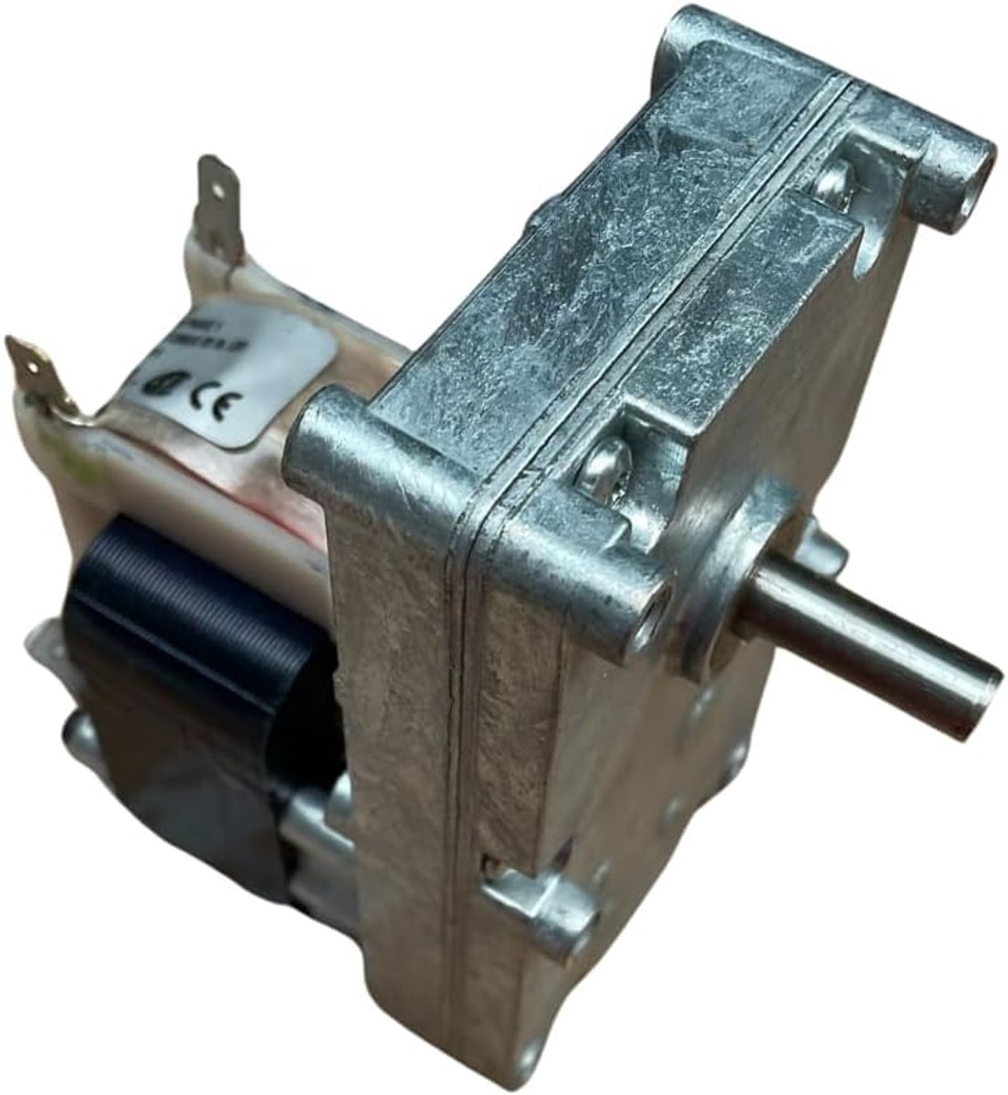 Pelletkachel Motor - Transmissie Motor - Pellets Doseren - 35 RPM Snelheid - 10x8x5 cm - Grijs