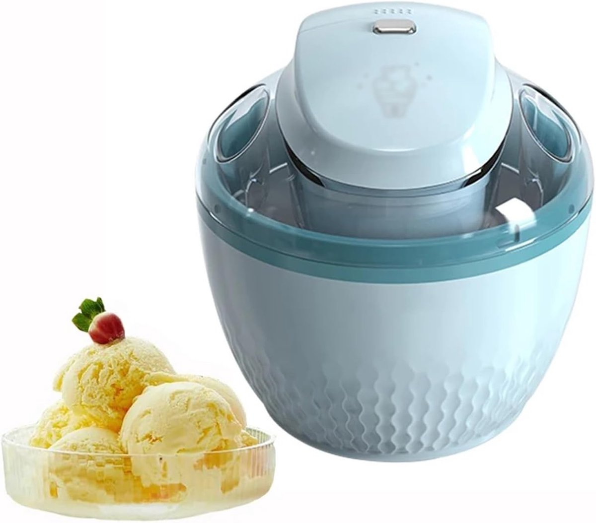 IJsmachine Thuis - Dessert Maker - Zelf IJs Maken - Snelle Invriestijd - 14.6 x 15.7 cm