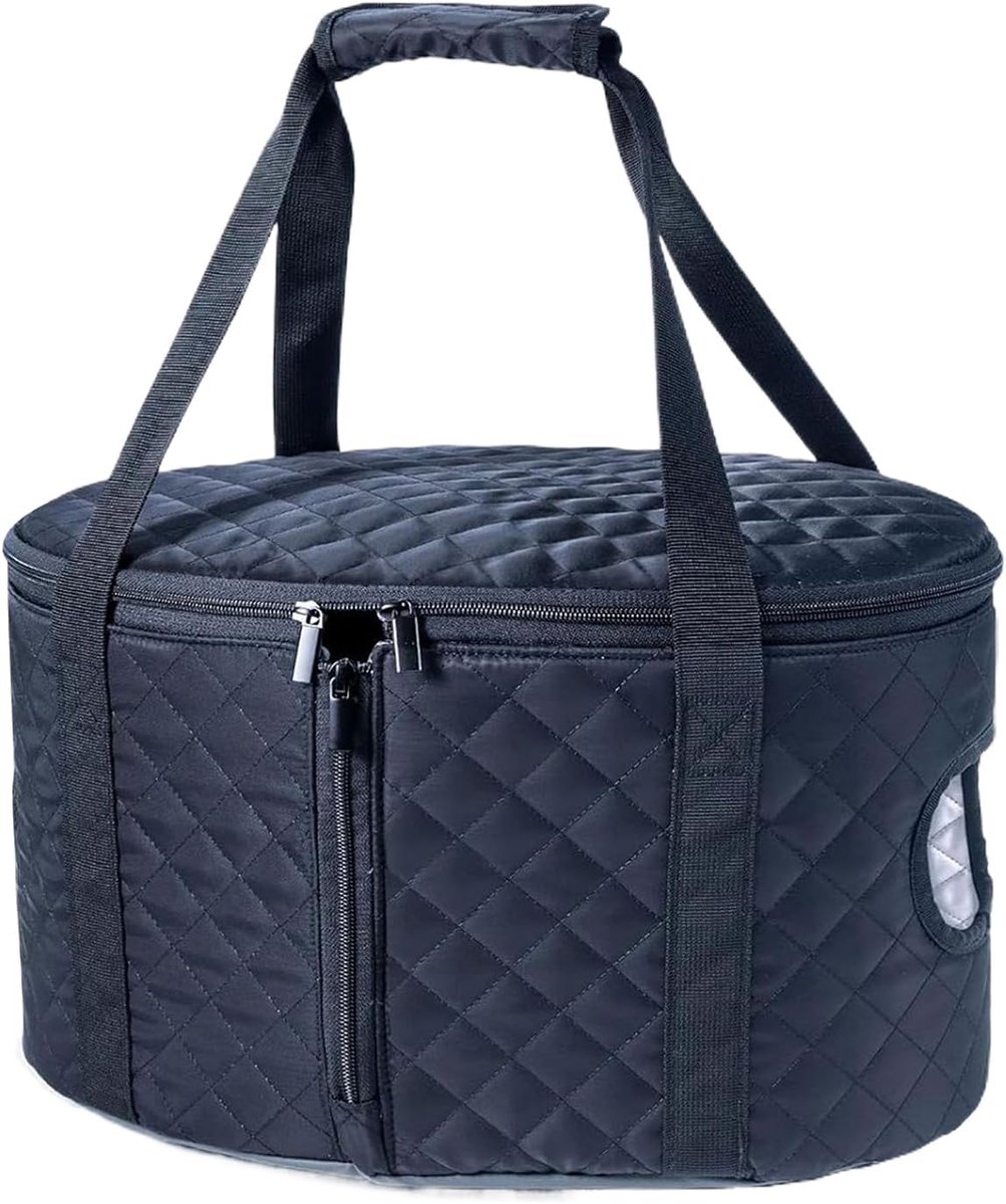 Slow Cooker Tas - Kookpot Draagtas - Veilig Vervoer - Geïsoleerd Herbruikbaar - 43x28x6 cm