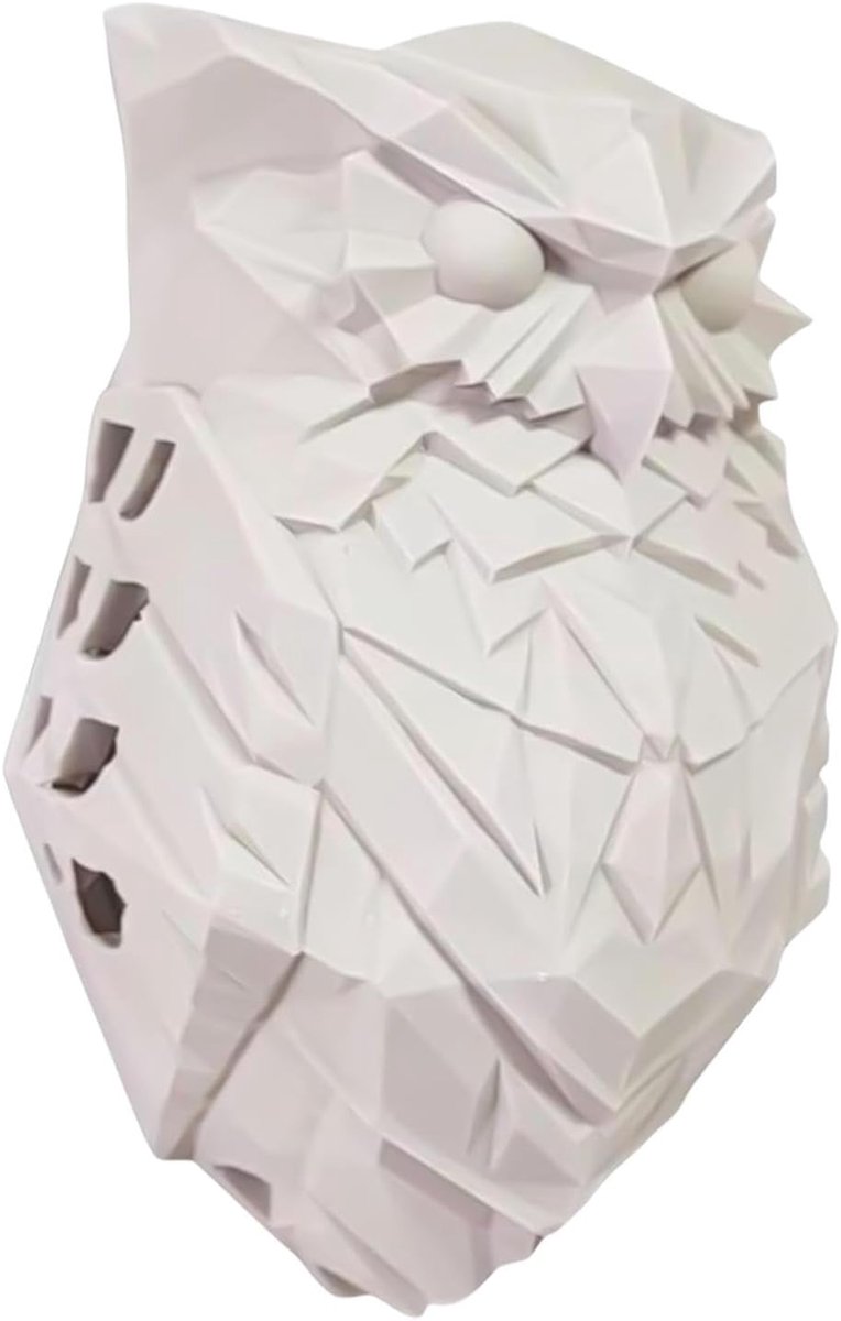Dieren Wandlamp - Hars Beeld - Kinderkamer Decoratie - Draadloze Installatie - 29cm Hoog - Goud