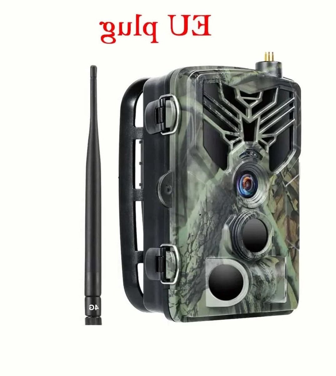 4G Wildcamera – Trail Camera – Jachtcamera – Natuurcamera – Beveiligingscamera – 36 Megapixels Foto’s – Live Beelden via App - EU-stekker