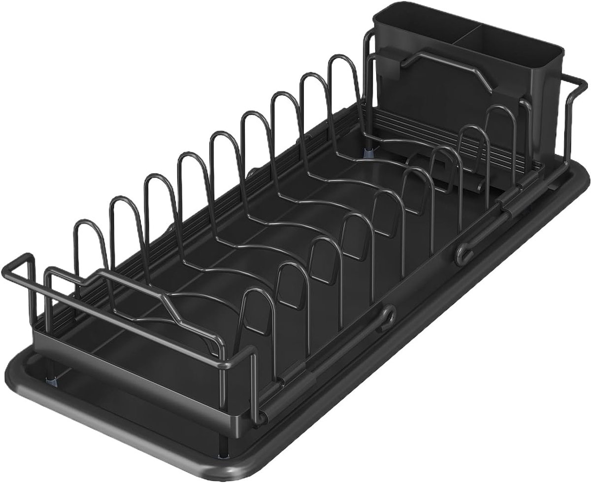 Vaatrek - Afdruiprek Keuken - Aanrecht Organiseren - Antislip Multifunctioneel - 11 x 185 cm