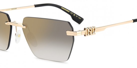Dsquared2 D2 0102/S Gold black 2 58/16/145 MAN Zonnebrillen van Dsquared2 — afbeelding 4