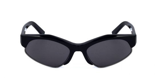 Sportmax SM0004 01A SHINY BLACK 55/18/140 Vrouw Zonnebrillen van Merkloos — afbeelding 2