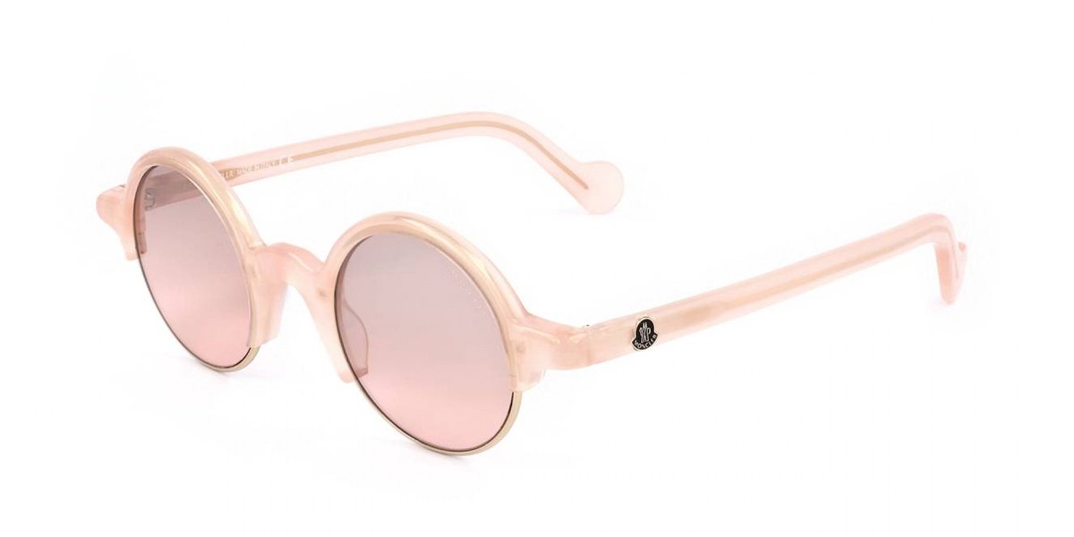 Moncler ML0062 Shiny pink 44/23/150 UNISEX Zonnebrillen