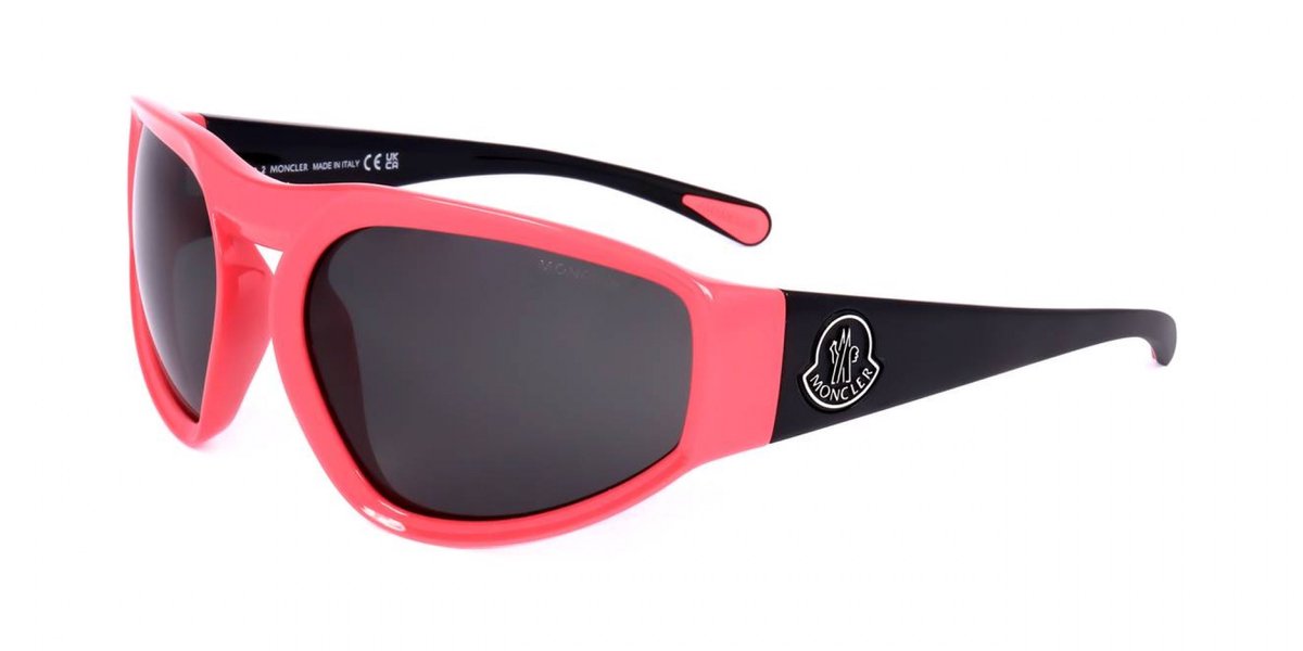 Moncler ML0248 Shiny fuxia 62/18/135 MAN Zonnebrillen