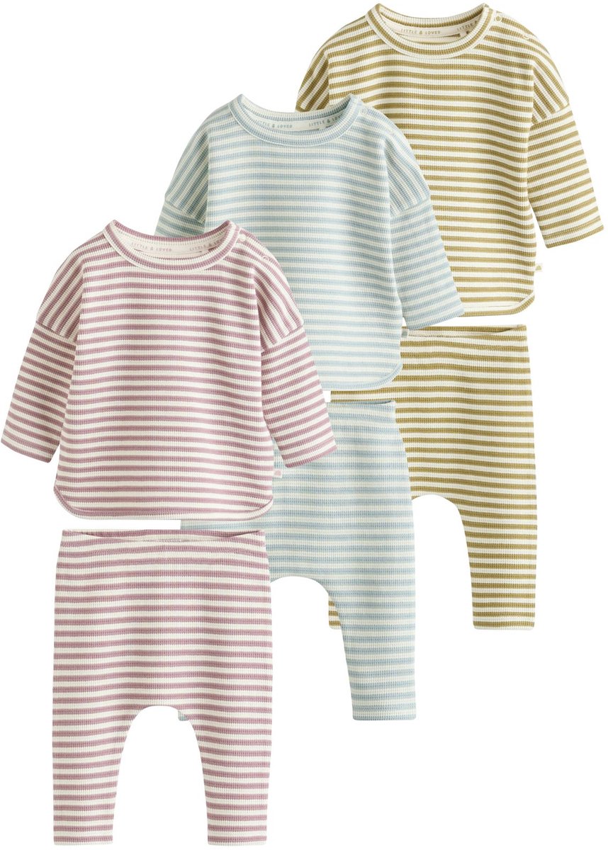 Next Baby Jersey Tops and Leggings Set 6 Piece