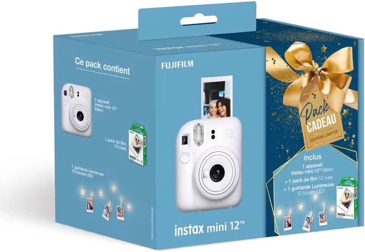 Direct Klaar Camera - Instant Camera - Feestjes en Herinneringen - Automatische Belichting - 20.5 x 11.5 x 16 cm