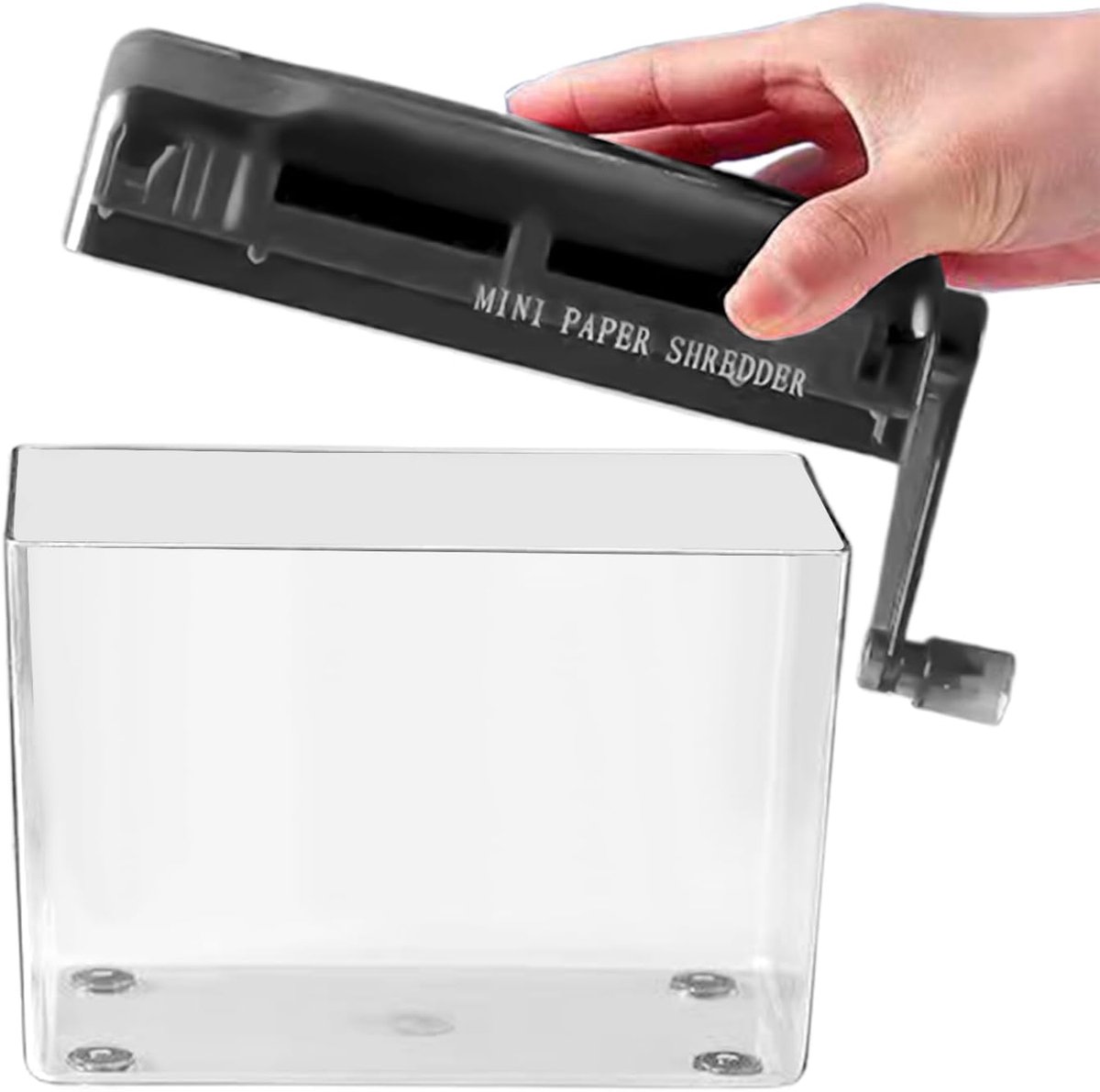 Papierversnipperaar - Mini Snipper - Veilige Documenten - Draagbaar Compact - A6 Formaat