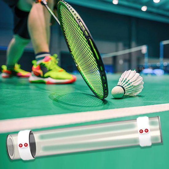 Shuttle Opbergbuis - Ballen Organizer - Badminton Training - Sterk Magnetisme - 29 cm Lengte - Donker — afbeelding 5