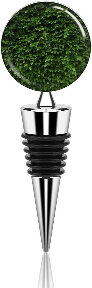 Wijnstopper - Flesafsluiter - Wijn Bewaren - Uniek Patroon - 10.4 cm