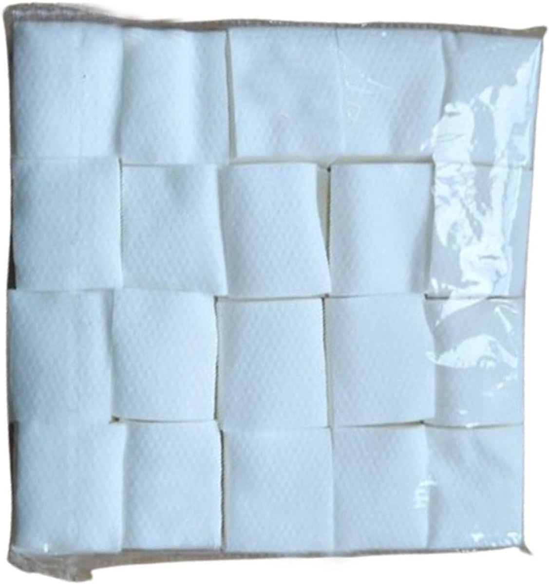 Wattenschijfjes - Gezichtspads - Huidverzorging - Parel textuur - 5x4cm
