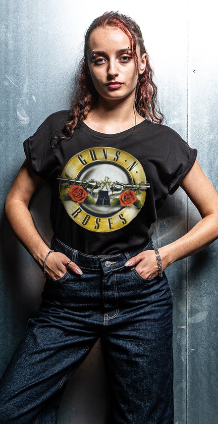 Tshirt Homme Guns N 'Roses - XXL- Logo Classic Zwart