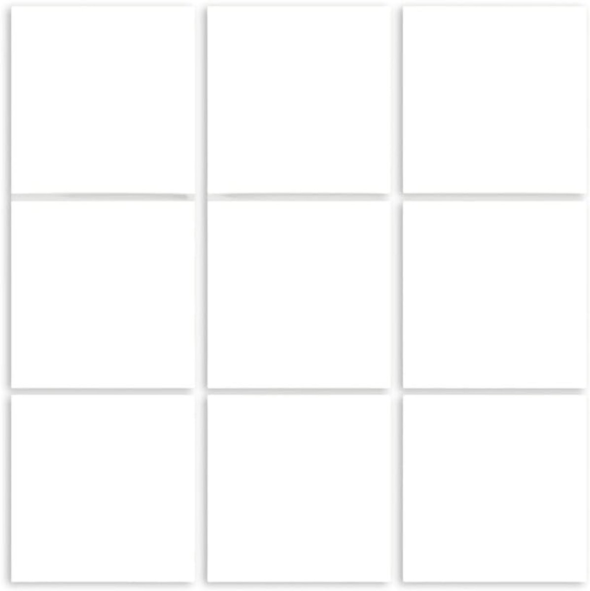 Muurbeschermer Dartbord - Vilt Backboard - Muren Beschermen - Geluidsreducerend - 600x600x12 mm - Wit