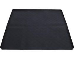 Apparaatmat - Lekbak Beschermmat - Apparaat Bescherming - Verhoogde Rand - 50x50cm - Zwart