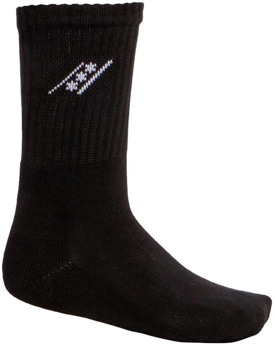 10 sets - Sportsokken Rucanor 3-Pack, Zwart, Maat 39-42 (60 paar totaal)