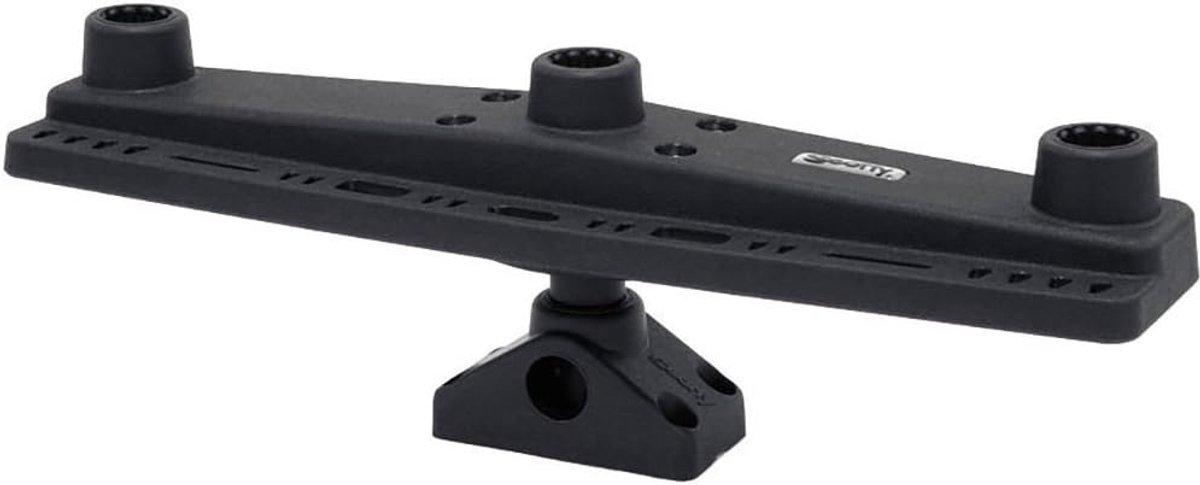 Drievoudige Stang Houder Board met Beugel en Mount