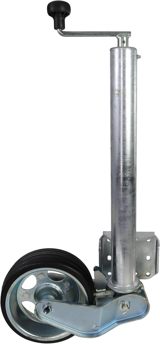 Automatisch steunwiel voor zware aanhangers tot 500 kg - Ø 60 mm - Traileraccessoire