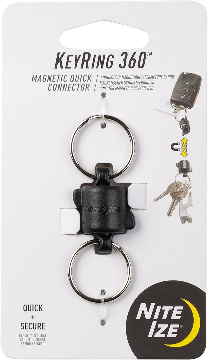 Magnetische Sleutelhanger met Snelle Schakelaar en Vergrendeling