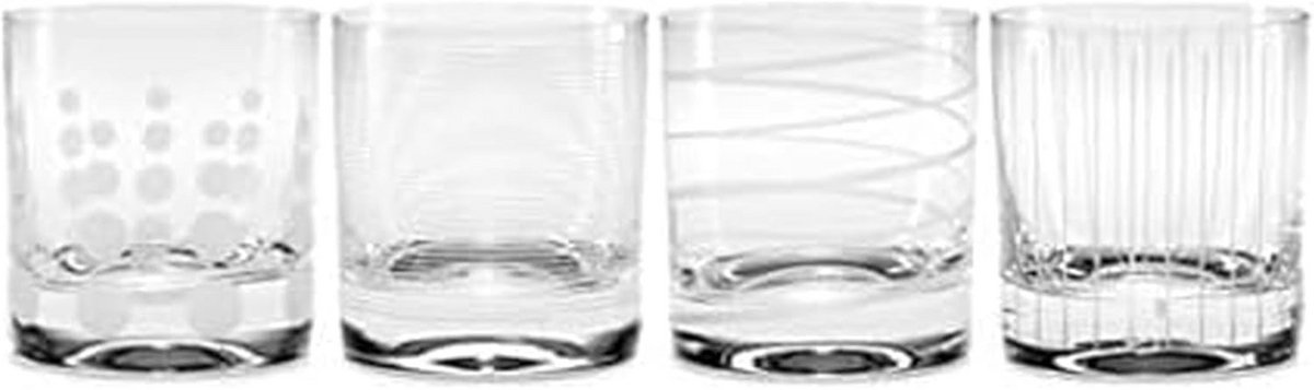 Mikasa Cheers Martini bril, 290 ml, set van 4