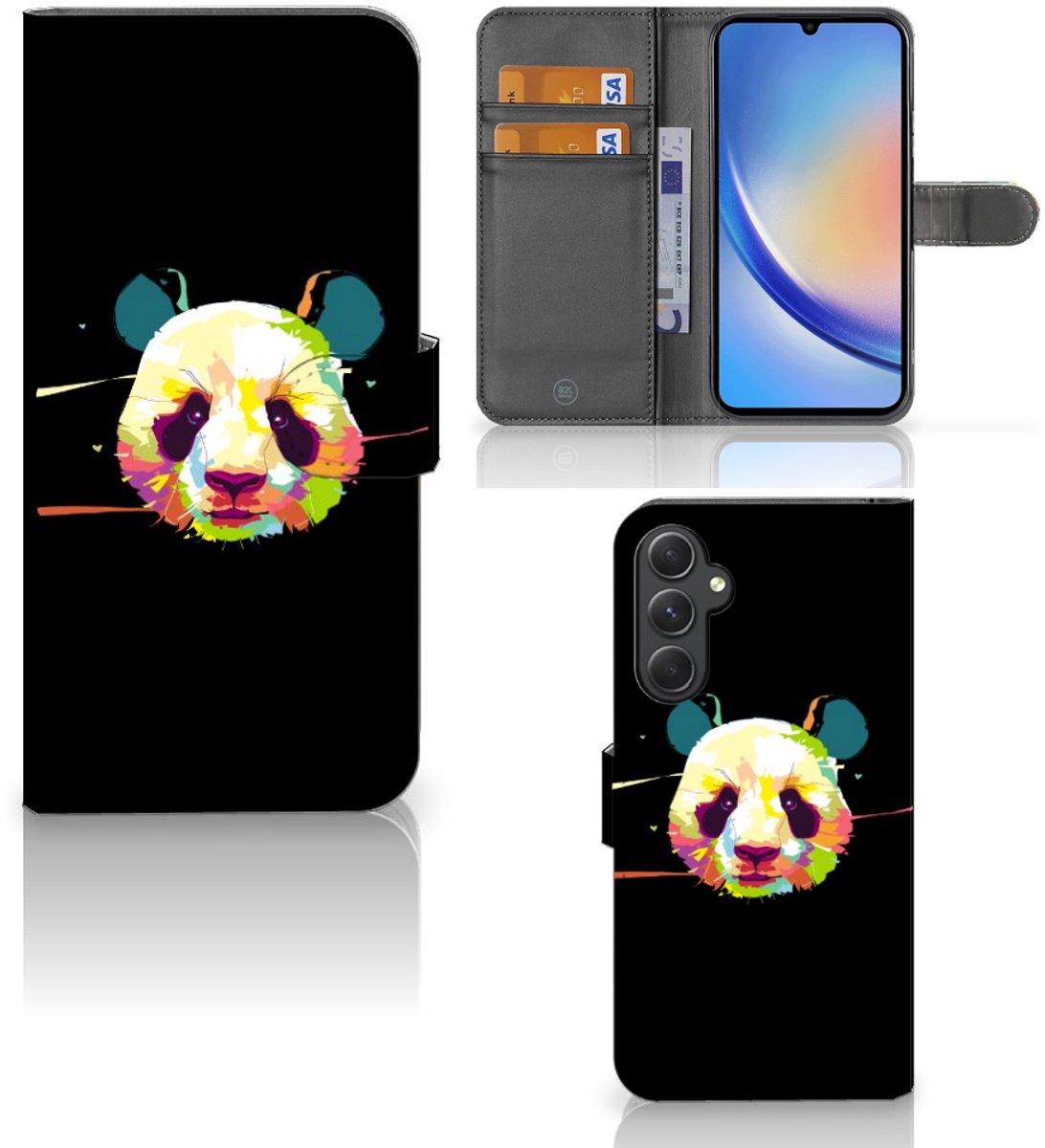 Samsung Galaxy A24 4G Leuk Hoesje Panda Color