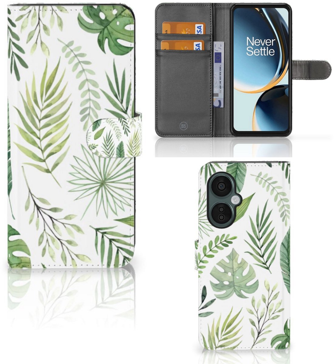 OnePlus Nord CE 3 Lite Hoesje Leaves