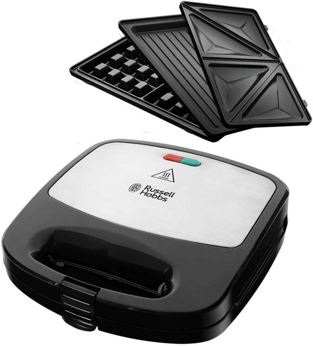 Wafelijzer met verwisselbare platen - Wafelijzer - Bakplaat