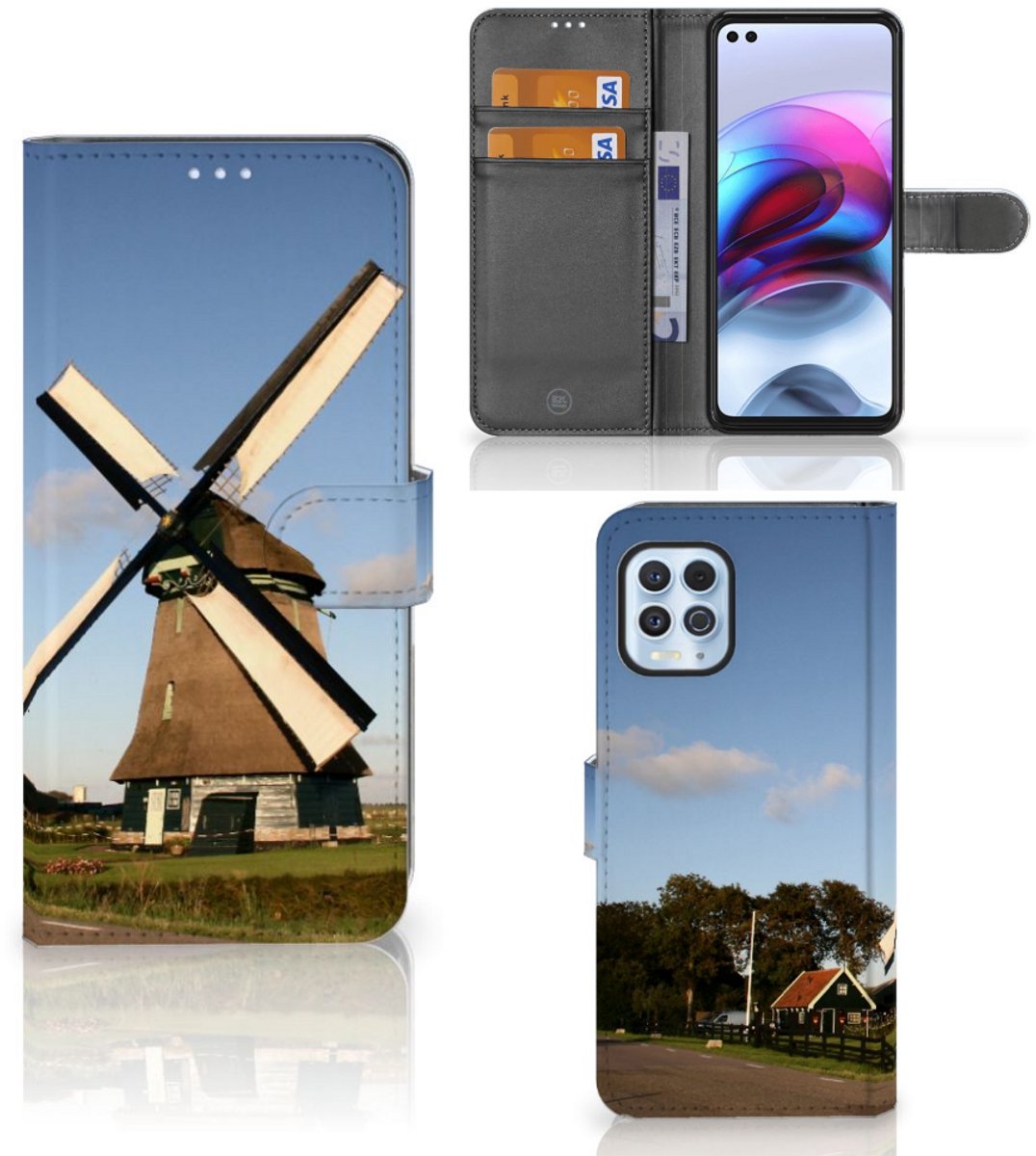 Motorola Moto G100 Flip Cover Molen