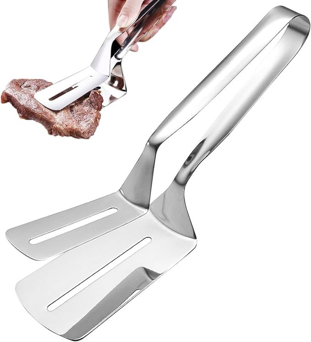 RVS Keukentang voor Grillen en Koken