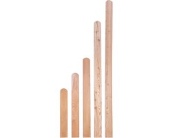 Premium Heklatten 20x95 mm - Larikshout Tuinhek Planken voor Schutting en Balkon