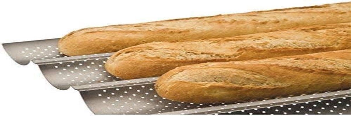 Bakvorm voor 4 Baguettes - Ideaal voor Thuisbakken