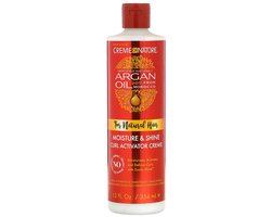 Creme Of Nature Argan Oil For Natural Hair Moisture & Shine Curl Activator Creme 354ml