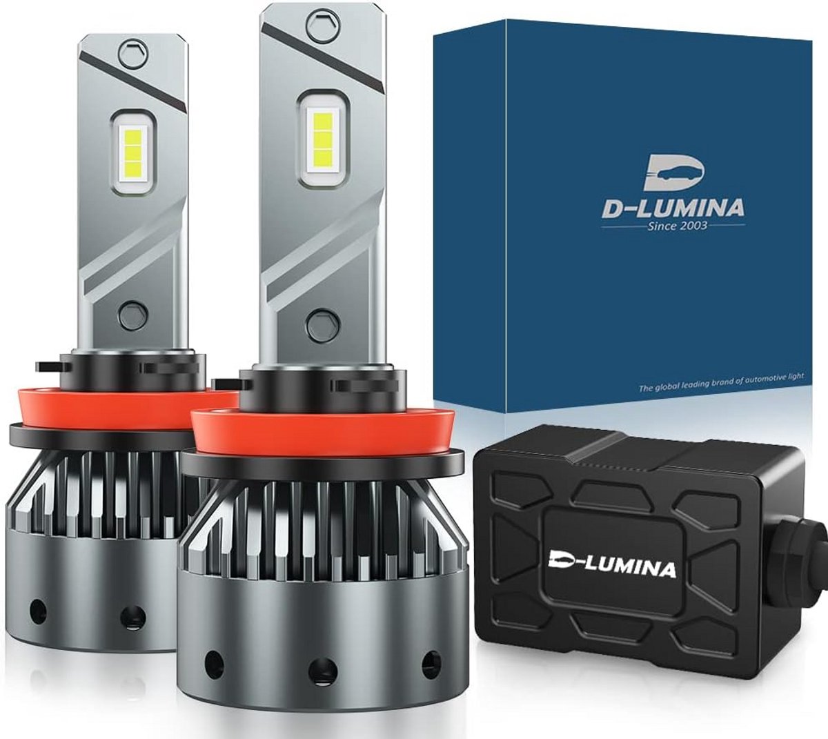 LED Lampen H8/H11 voor Auto Canbus Anti-Fout 100W 16000lm Wit Licht