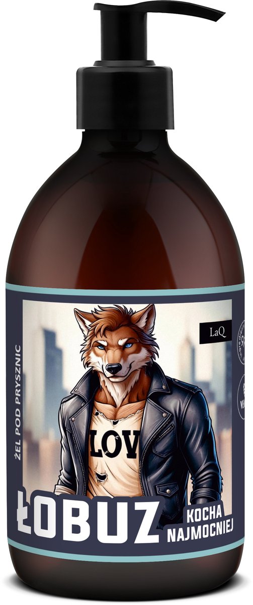 LaQ Doucheschuim - Douchproducten - Vegan, 500 ml, voor mannen