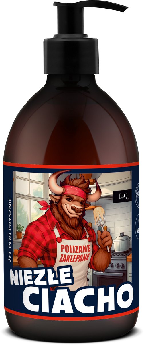 LaQ Doucheschuim - Douchproducten - Natuurlijke vegan formule, 500 ml