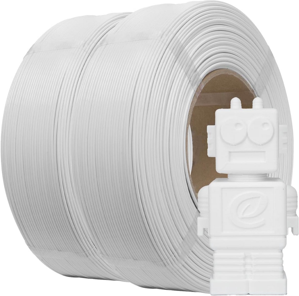 PLA Filament 1.75mm Spoolless 2kg Wit voor 3D Printer - Hoge Nauwkeurigheid