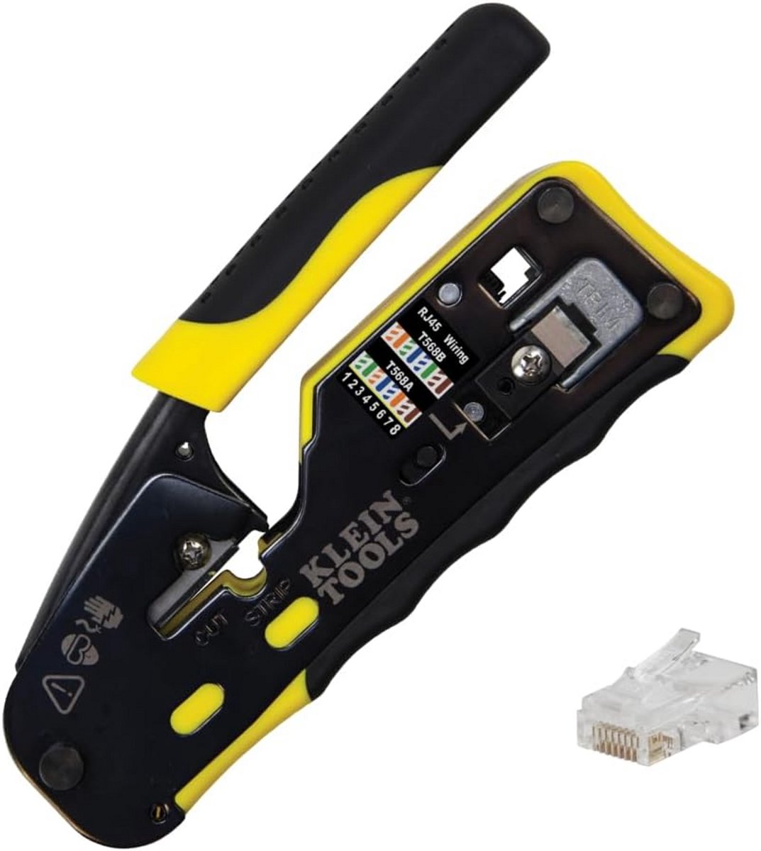 Installatieset datakabels met 50 stuks CAT6 connectoren en gereedschap