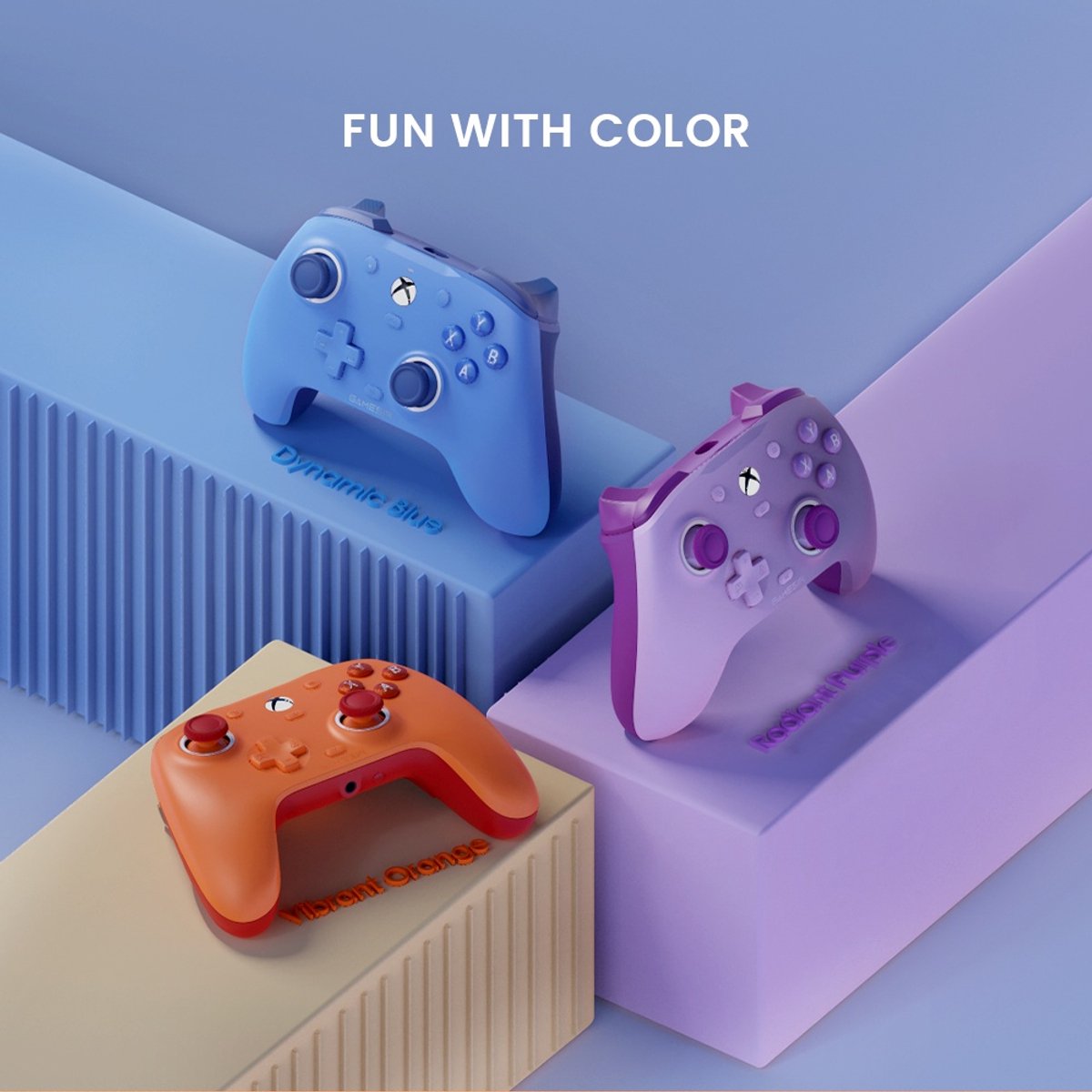 Gamesir G7 SE - Bedrade Controller - Hall Effect Sticks - Xbox Series X/S, Xbox One en PC - Blauw – foto 8