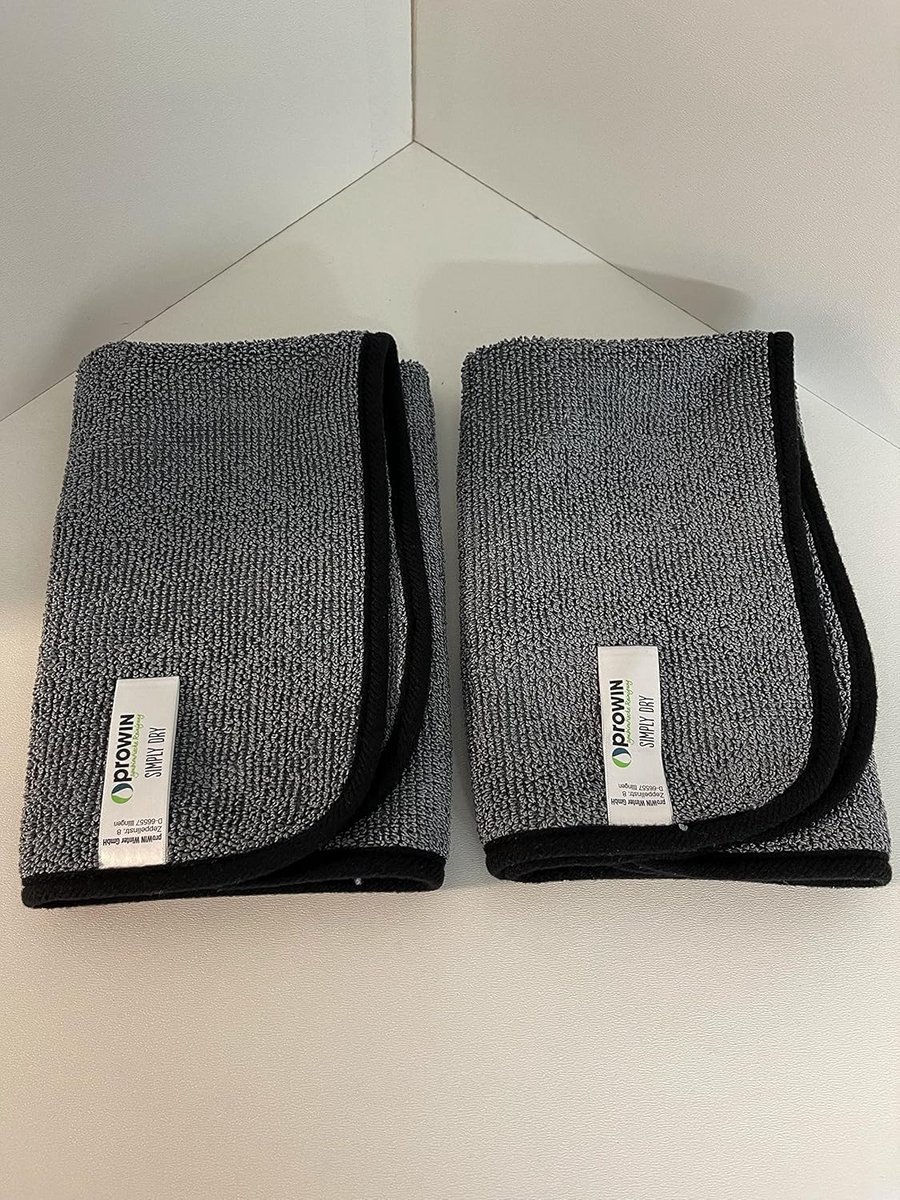 Microvezel Droogdoek Absorberend - Streepvrij Resultaat - 2 stuks