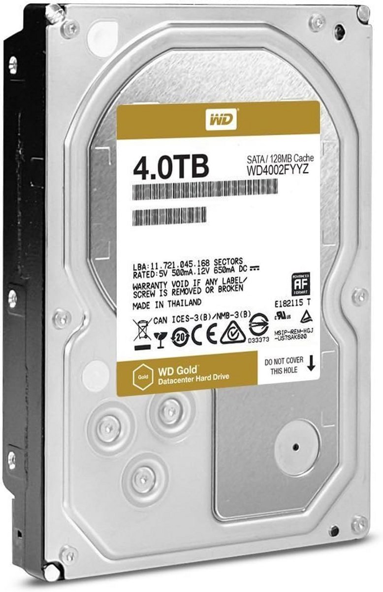 Betrouwbare 4TB Harde Schijf voor Enterprise en Datacenters