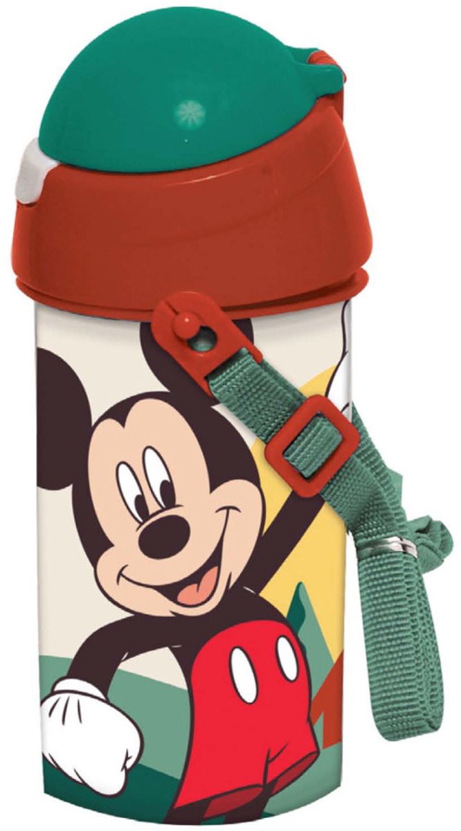 Disney Mickey Nature fles, sportfles 500 ml