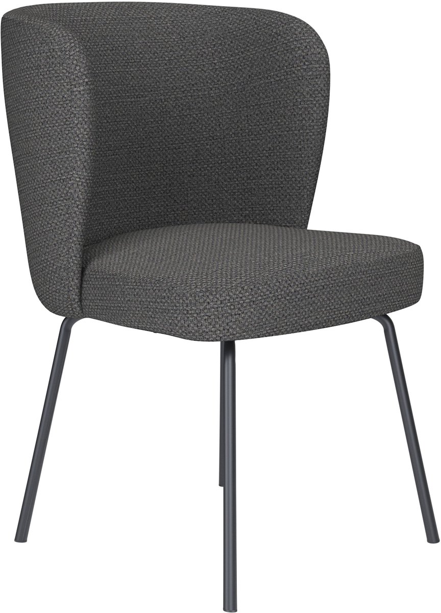 Housecraft Living Stan Eetkamerstoel Metaal Grijs