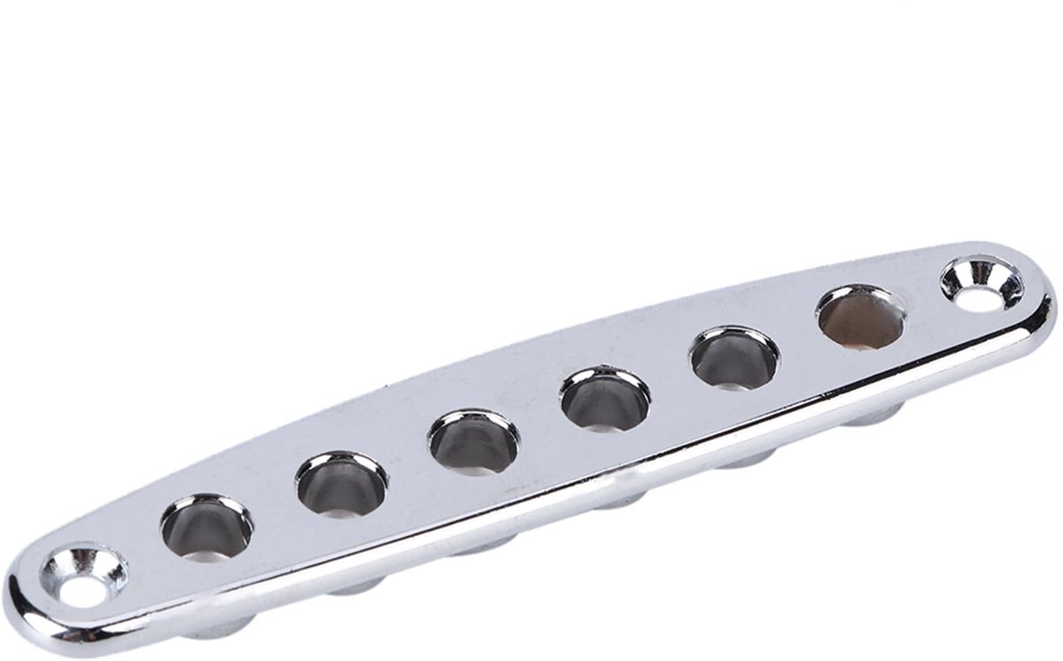 Guitar String Ferrule Plate - Geschikt voor Electrische Basgitaar - Zinklegering